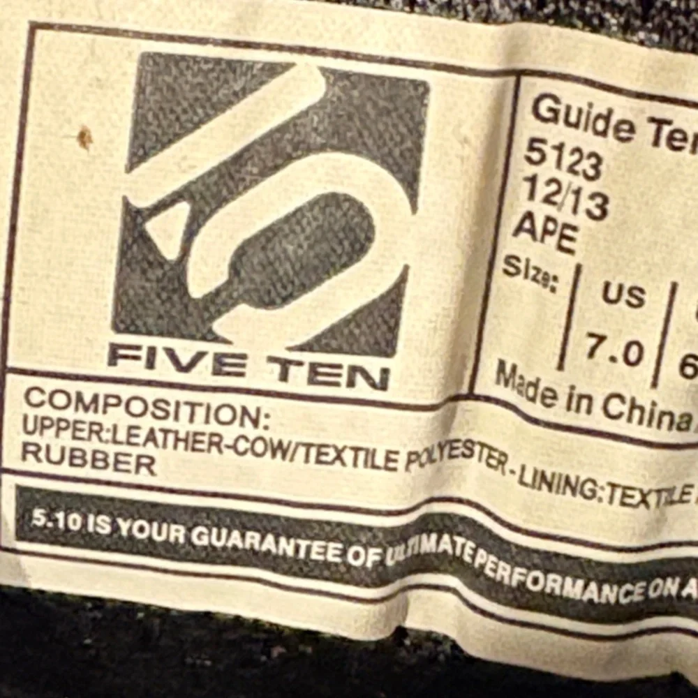 Women's five ten Red guide tennies Athletic Shoes - Picture 7 of 11